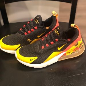 Nike Air Max 270 Floral Black Crimson Gold